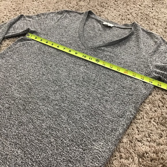 Lucky Brand Unisex Light Summer Sweater Grey Size Small Long Sleeve - Picture 3 of 10